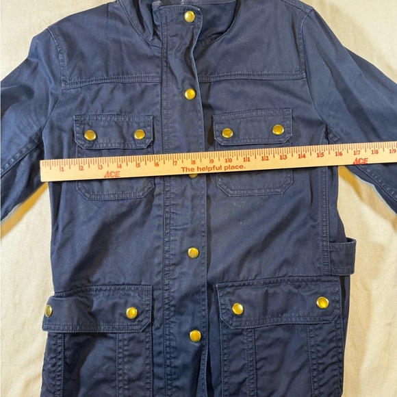 J. Crew Navy Field Jacket - Picture 3 of 7